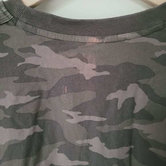 Athleta Farallon Camo Sweatshirt Size Large - Picture 5 of 8